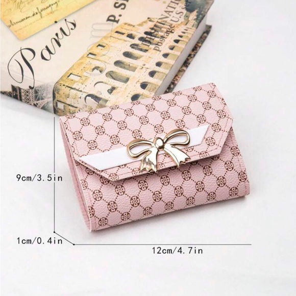 ⚠️Clearance🎀Bow Ribbon Pink Wallet / Cardholder - Picture 3 of 5